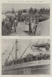 The Transvaal War, Troops for the Front